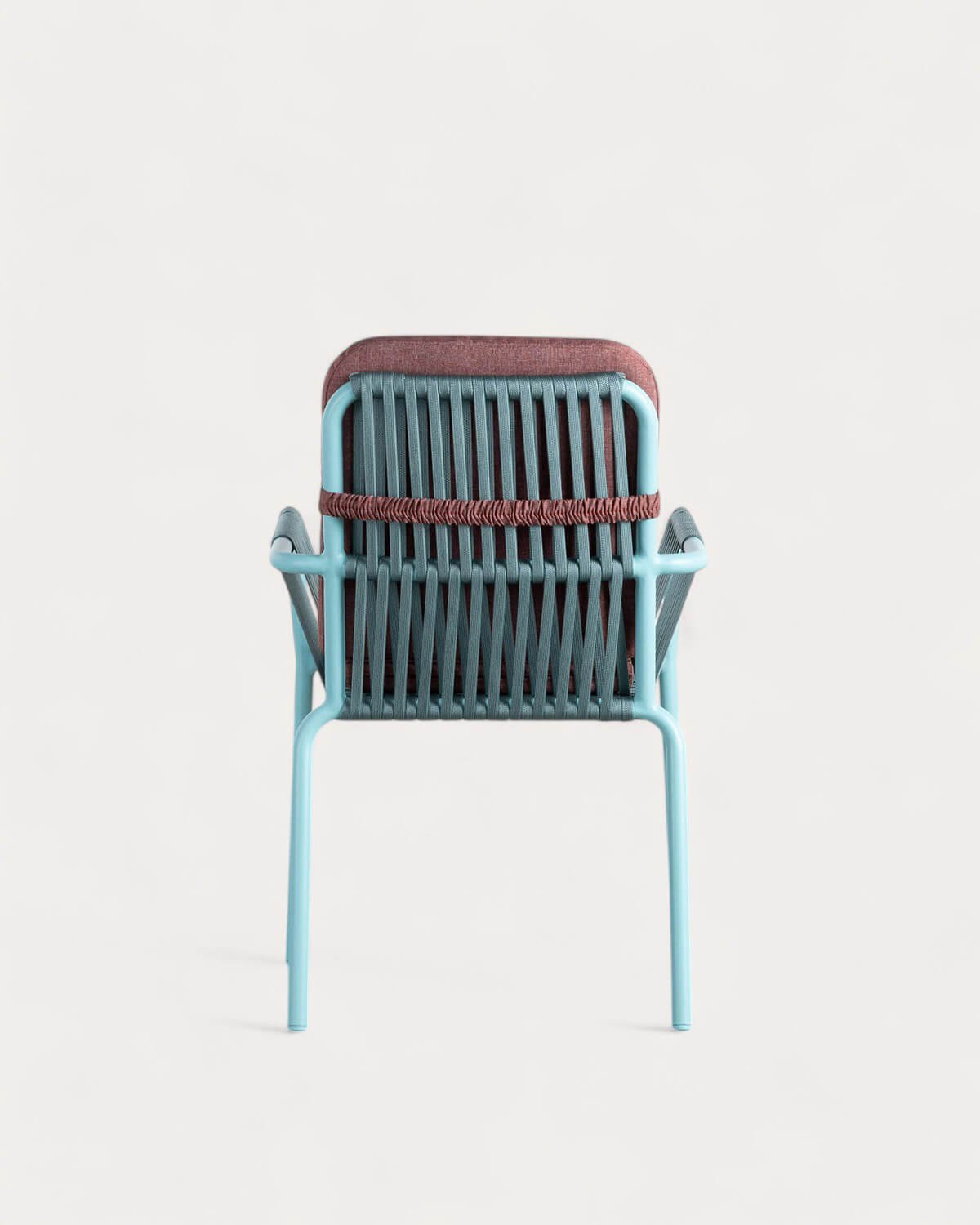 Chaise de Salle à Manger en Aluminium et Corde Drian, image de la gelerie 4