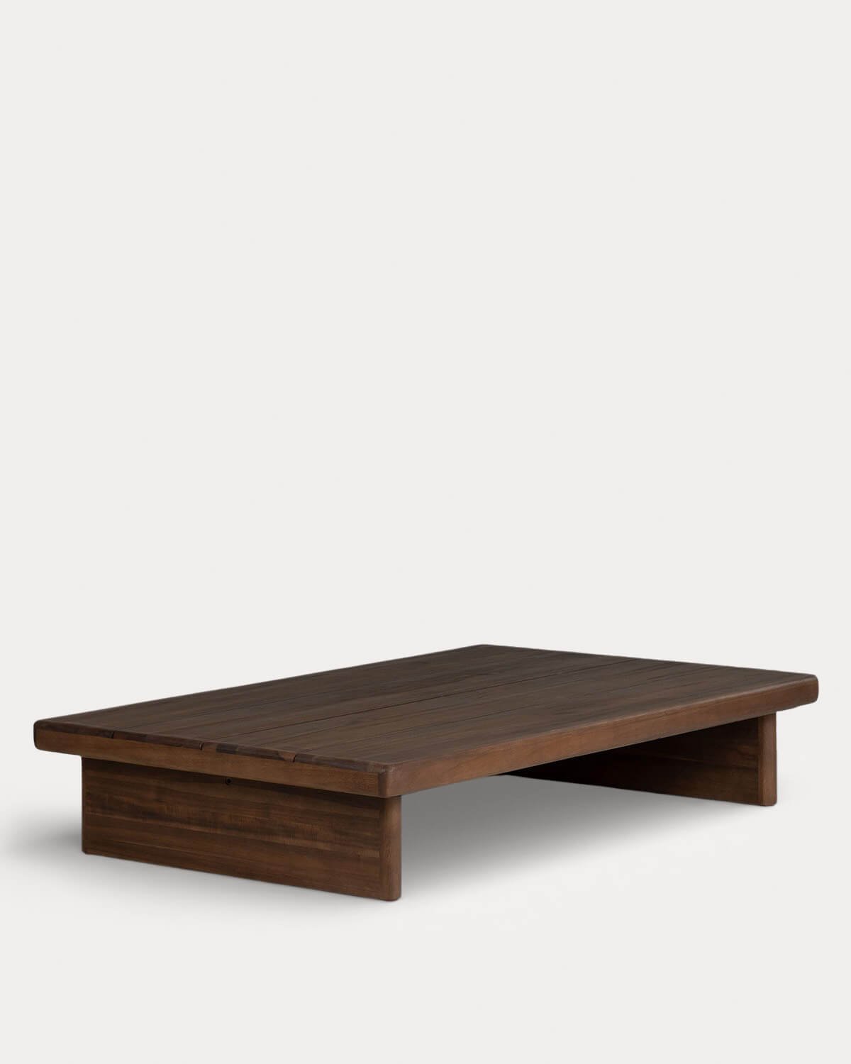 Ensemble de Jardin avec Canapé 2 Places, 2 Fauteuils et Table Basse en Bois d'Acacia et Métal Ayanis, image de la gelerie 2