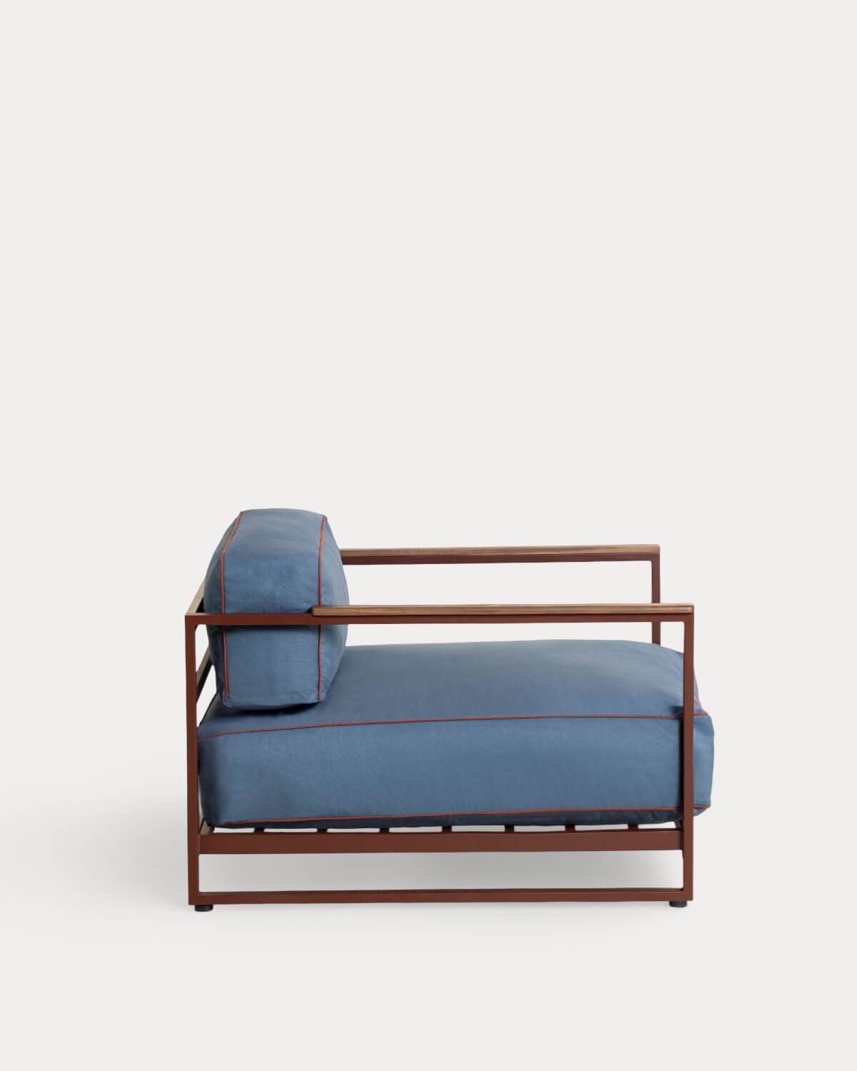 Pack 2 Fauteuils de Jardin en Métal et Tissu Kristen, image de la gelerie 2