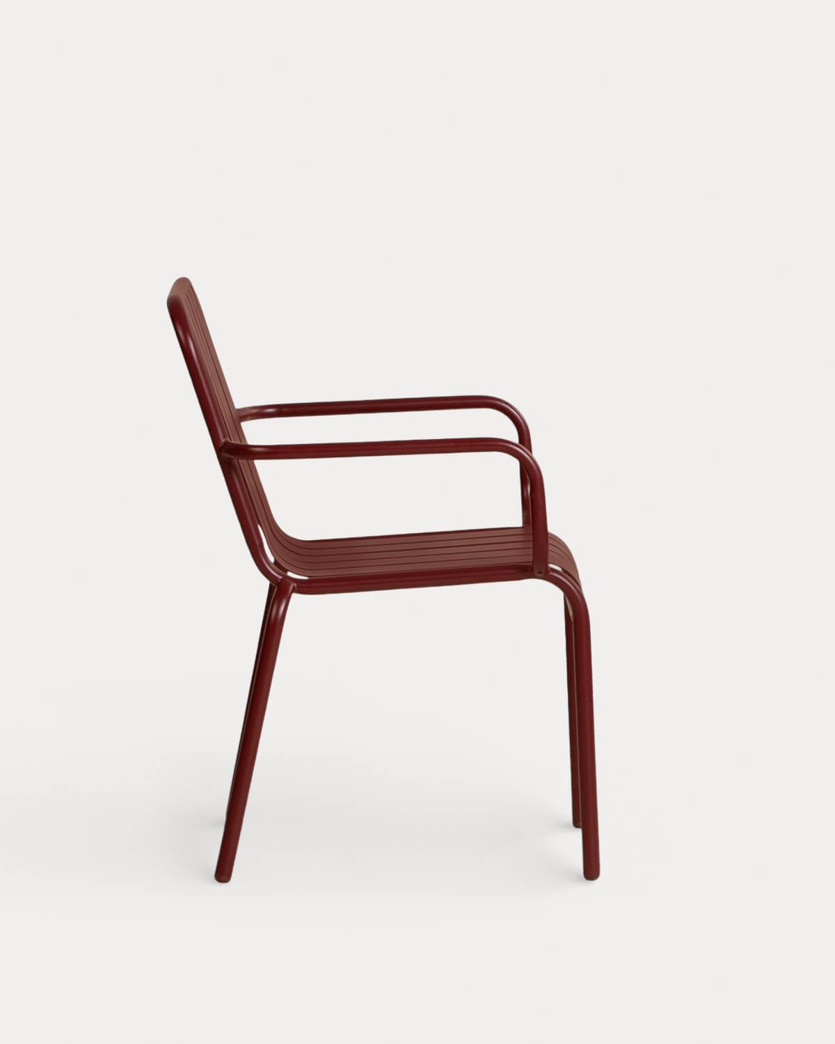 Chaise d'Extérieur avec Accoudoirs en Métal Tavo, image de la gelerie 2