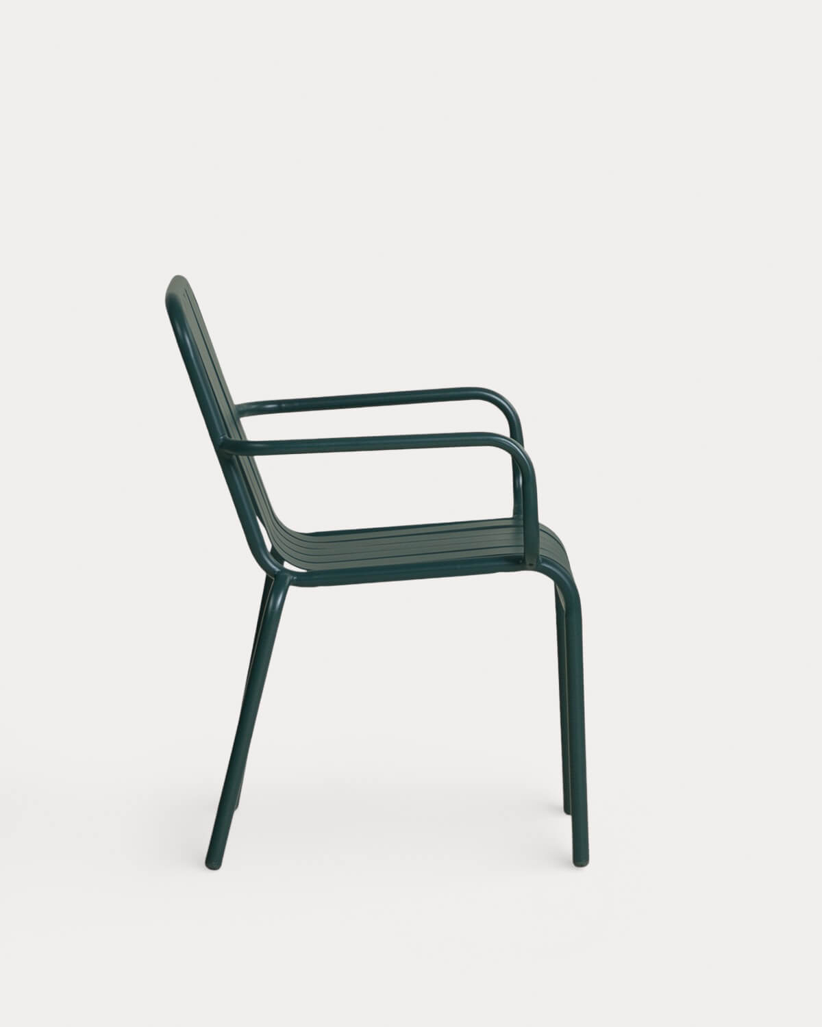 Pack 2 Chaises d'Extérieur avec Accoudoirs en Métal Tavo, image de la gelerie 2