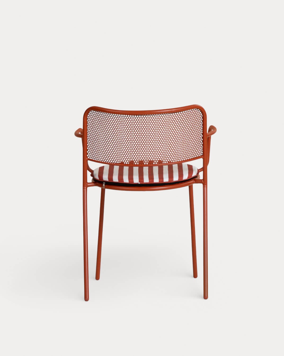 Pack 2 Chaises d'Extérieur avec Accoudoirs en Métal Dorothea, image de la gelerie 3