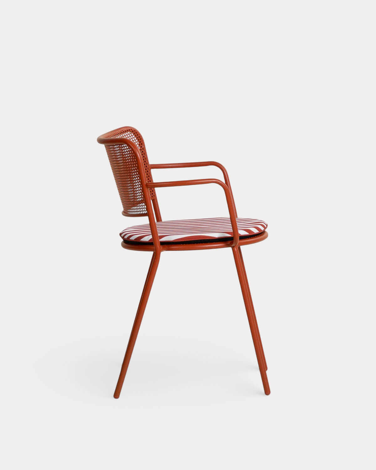 Pack 4 Chaises d'Extérieur avec Accoudoirs en Métal Dorothea, image de la gelerie 2