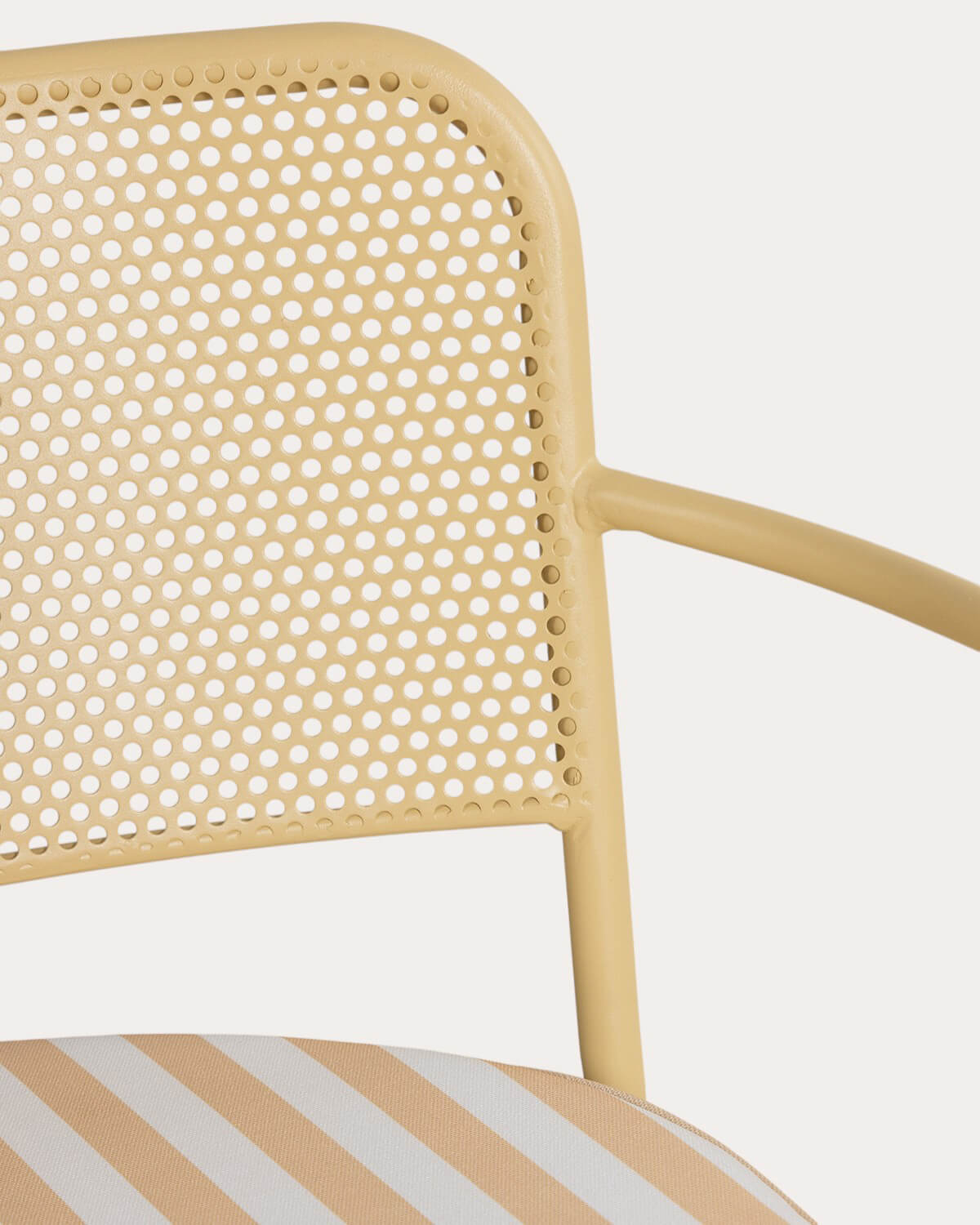 Chaise d'Extérieur avec Accoudoirs en Métal Dorothea, image de la gelerie 6