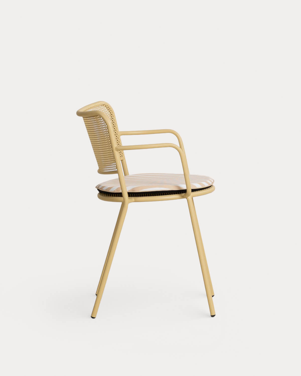 Pack 2 Chaises d'Extérieur avec Accoudoirs en Métal Dorothea, image de la gelerie 4