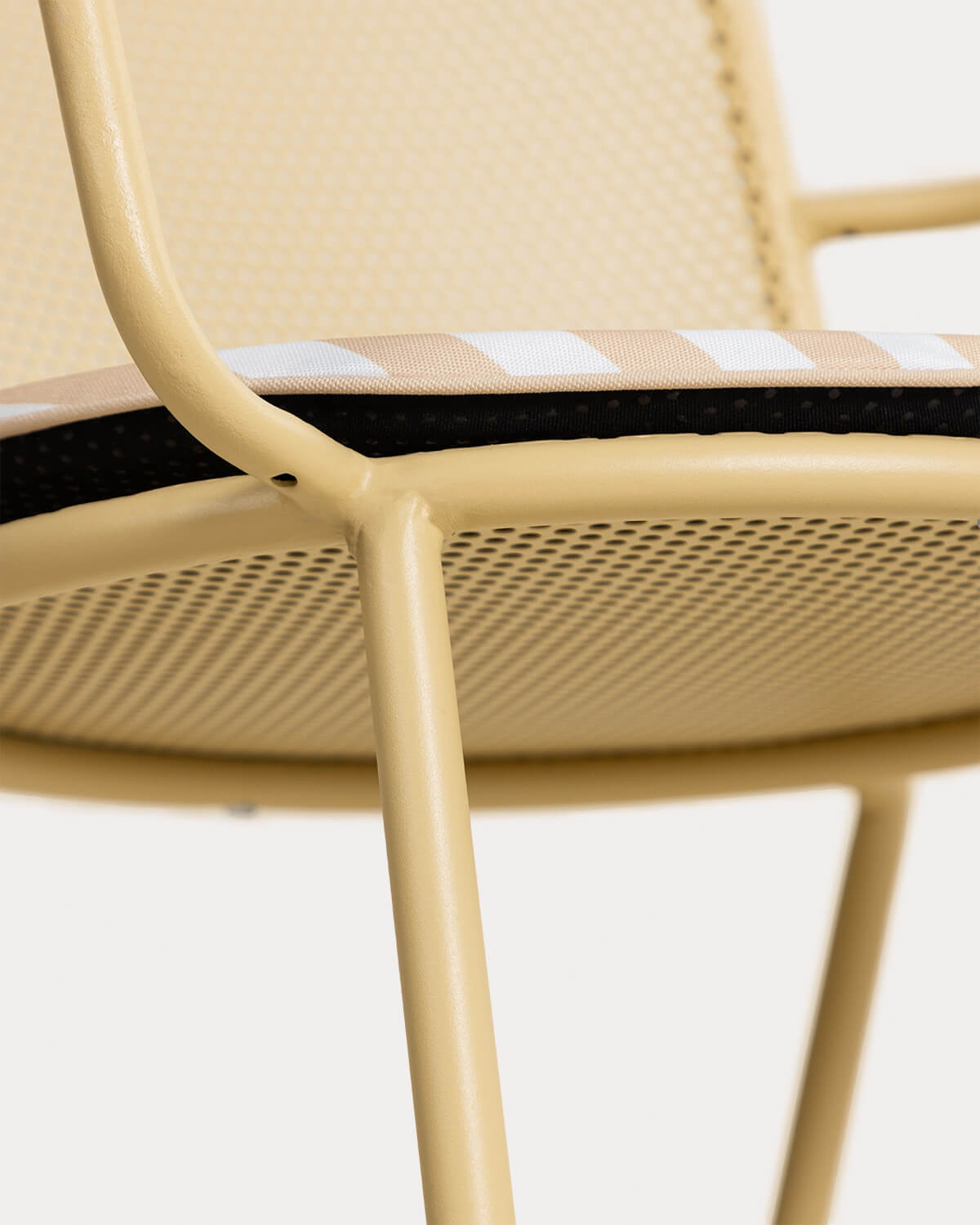 Pack 2 Chaises d'Extérieur avec Accoudoirs en Métal Dorothea, image de la gelerie 8