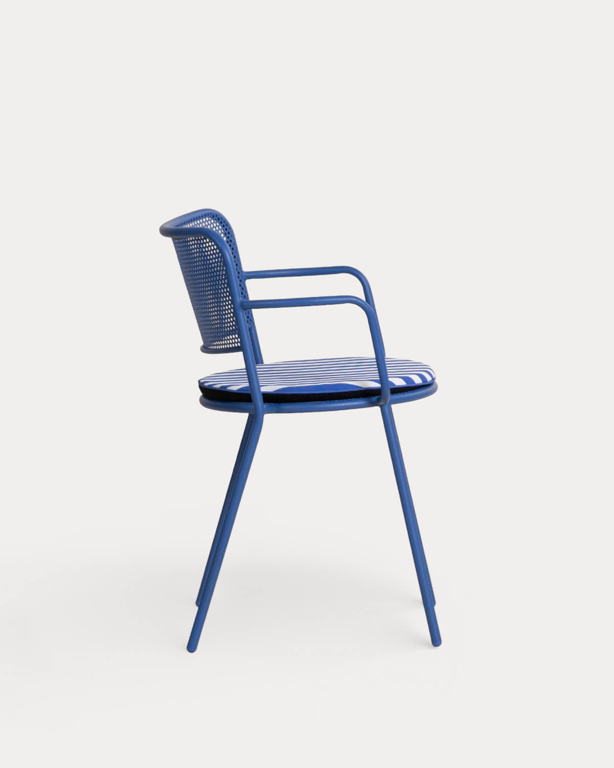 Pack 2 Chaises d'Extérieur avec Accoudoirs en Métal Dorothea, image de la gelerie 4