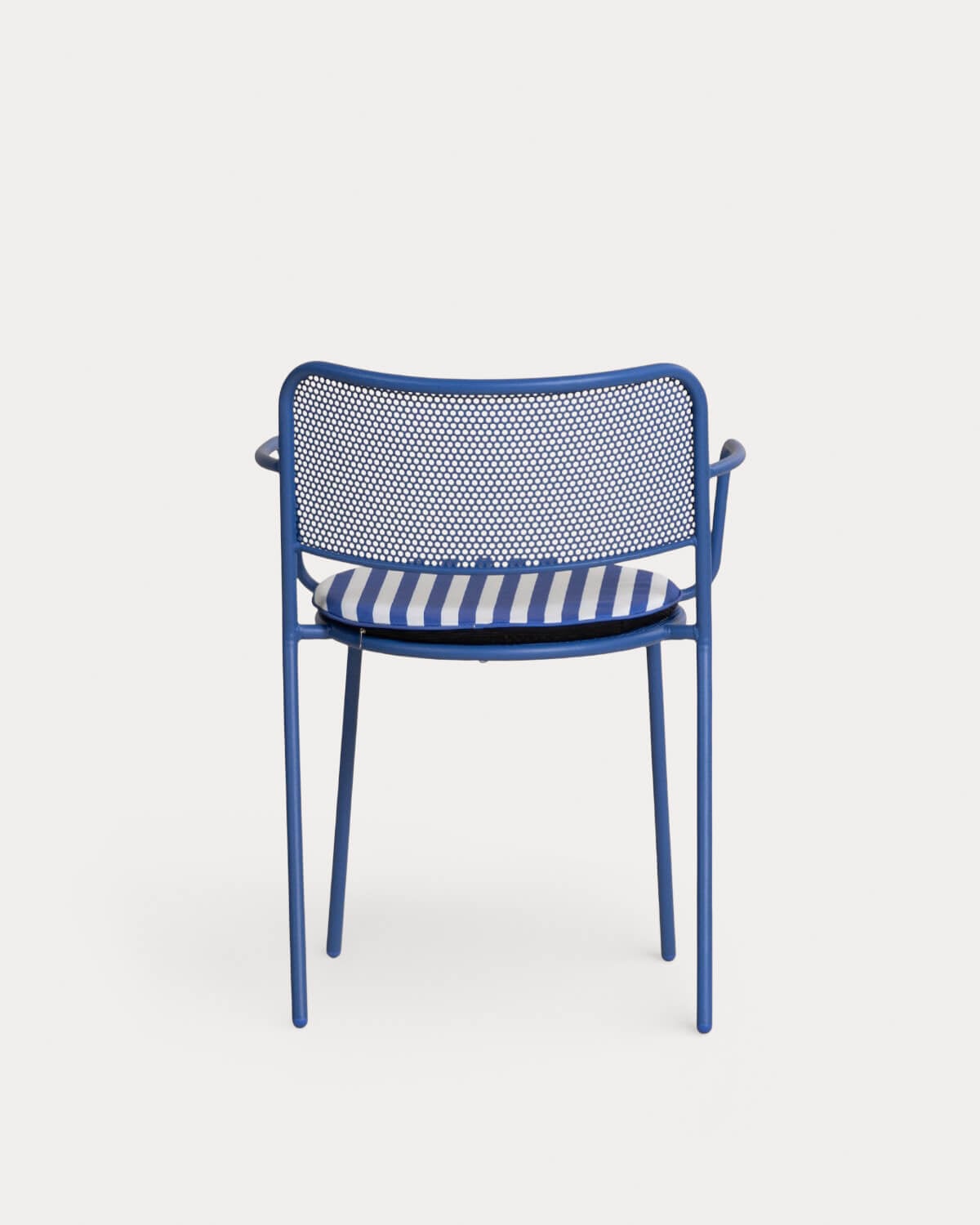 Pack 4 Chaises d'Extérieur avec Accoudoirs en Métal Dorothea, image de la gelerie 5