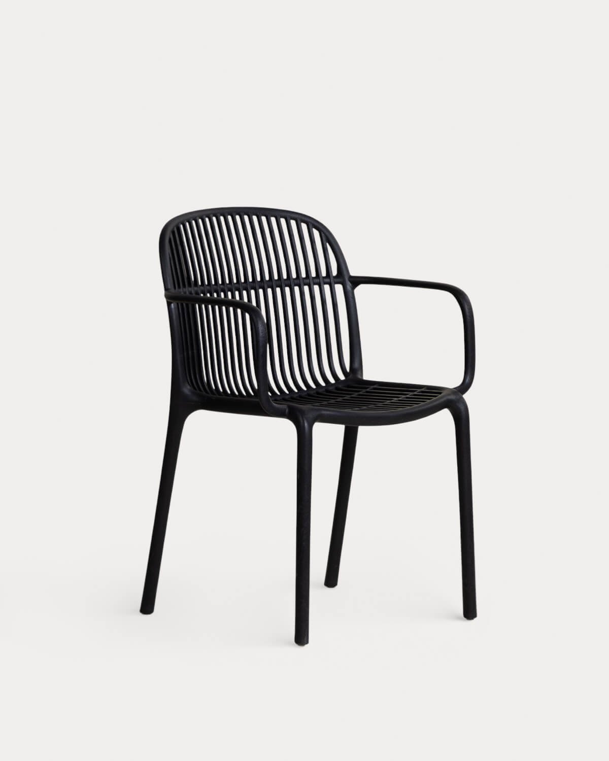 Pack de 2 Chaises d'Extérieur en Polypropylène avec Accoudoirs Aisha, image de la gelerie 1