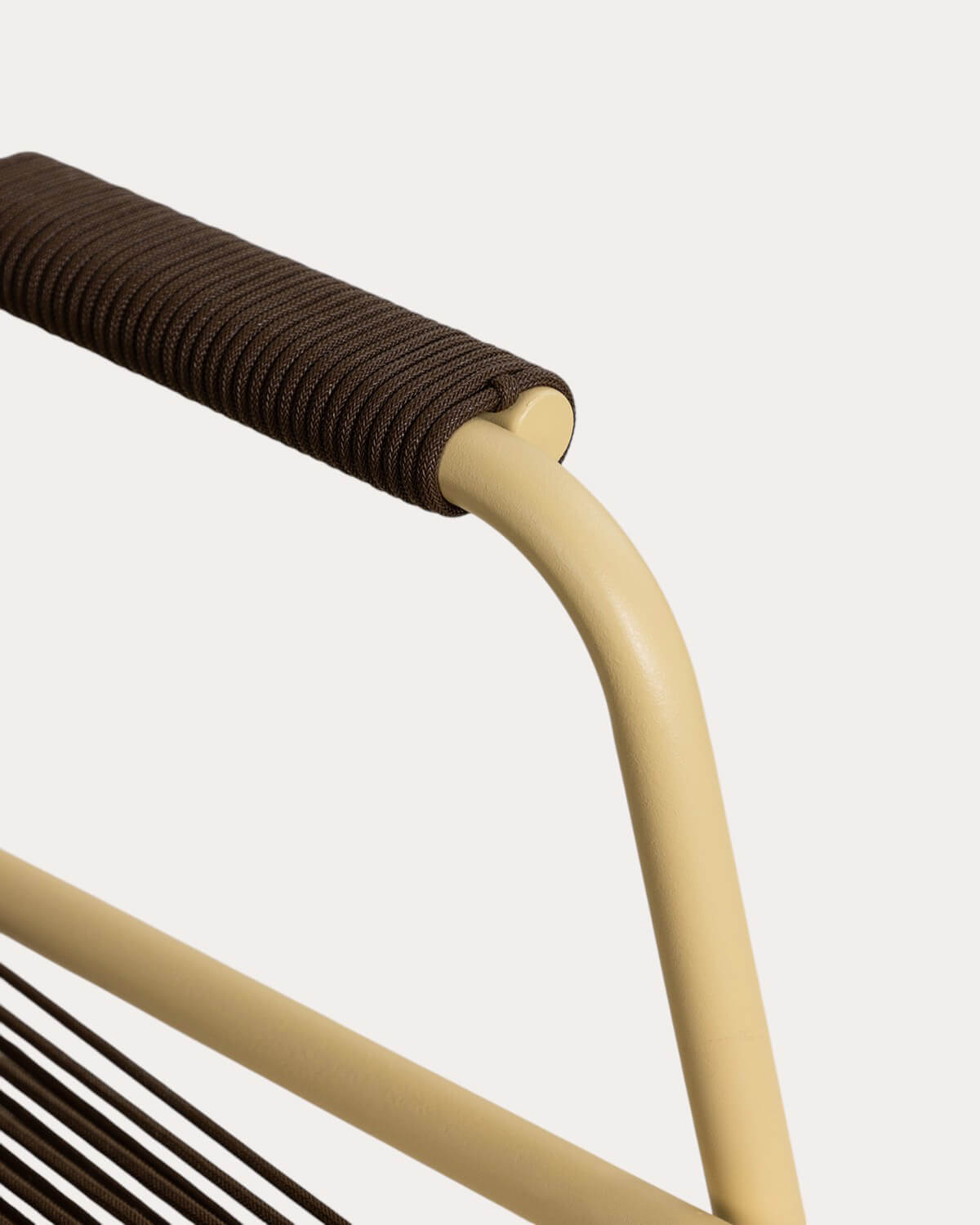 Chaise d'Extérieur avec Accoudoirs en Métal et en Corde Mayailer, image de la gelerie 6