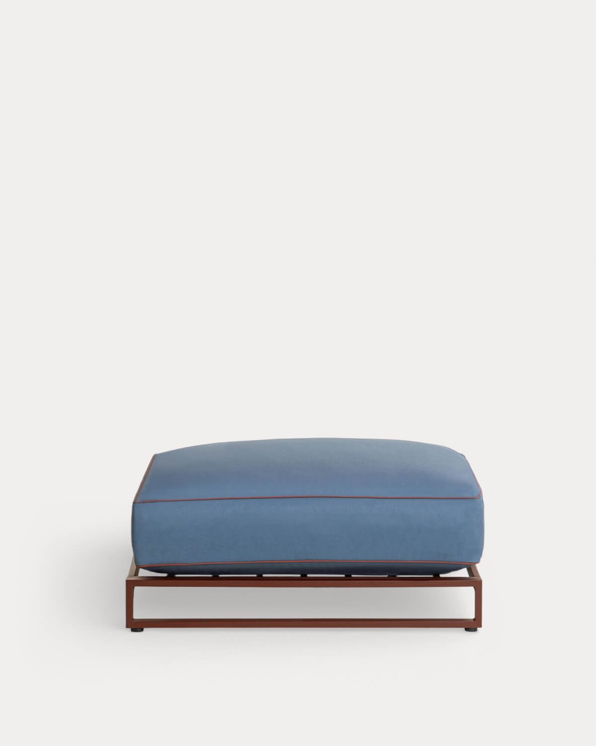 Pouf de Jardin Modulaire en Métal et Tissu pour Canapé Modulaire Kristen, image de la gelerie 3