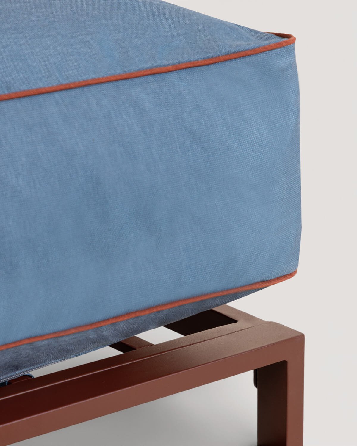 Pouf de Jardin Modulaire en Métal et Tissu pour Canapé Modulaire Kristen, image de la gelerie 5