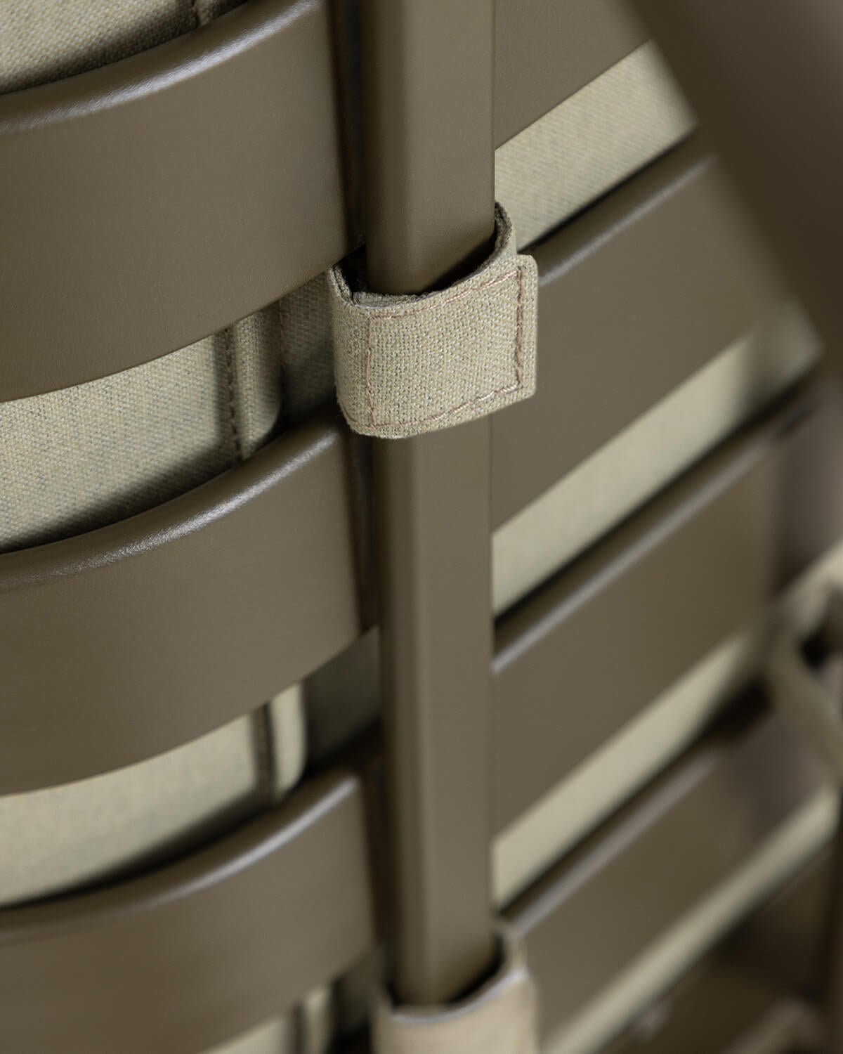 Pack 2 Chaises de Salle à Manger en Aluminium et Tissu Llibet, image de la gelerie 10