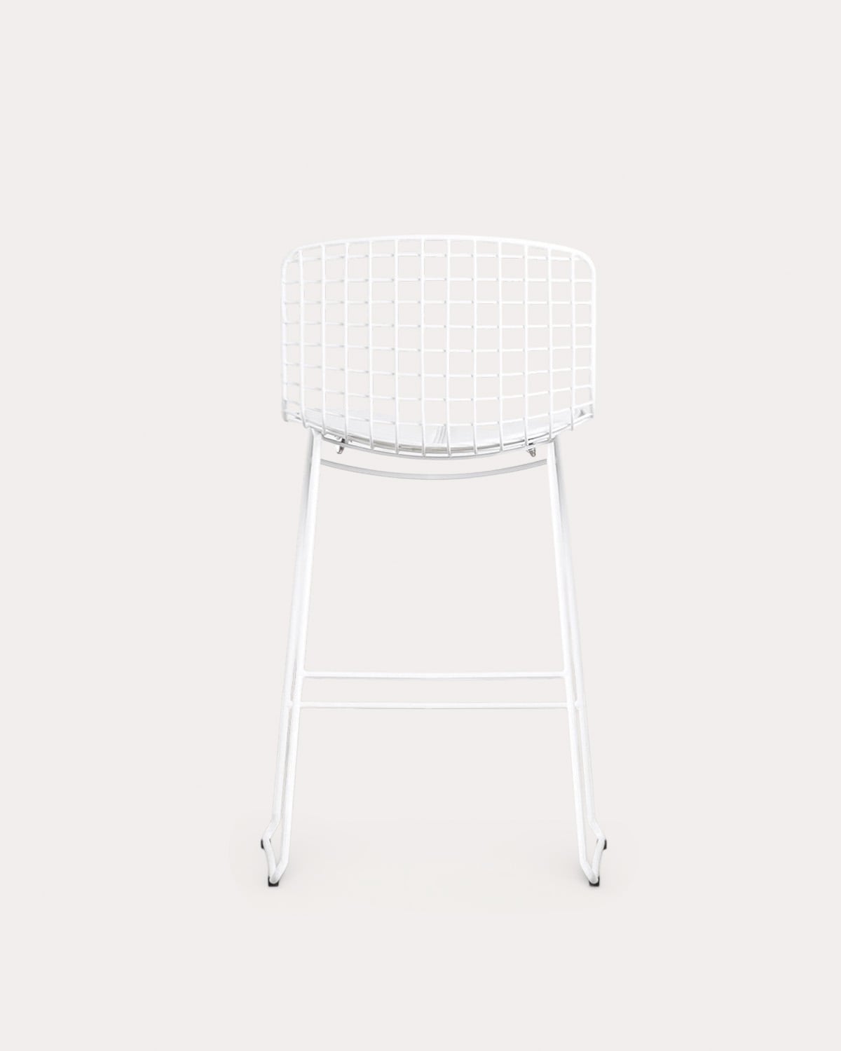 Tabouret Haut en Acier (65 cm) Dossier Bas Aras, image de la gelerie 4