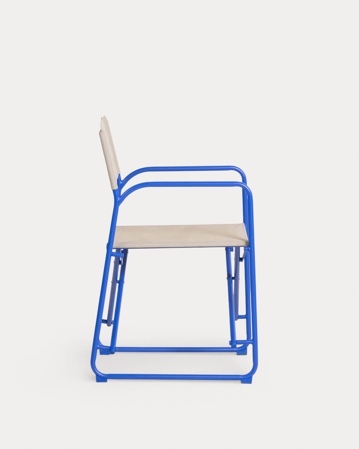 Pack 4 Chaises Pliantes d'Extérieur en Métal et Tissu Bowye, image de la gelerie 3