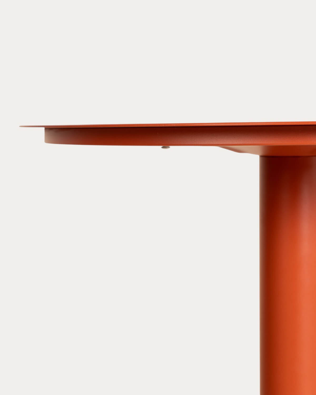 Table Haute d'Extérieur Ronde en Métal (Ø70 cm) Banon, image de la gelerie 3