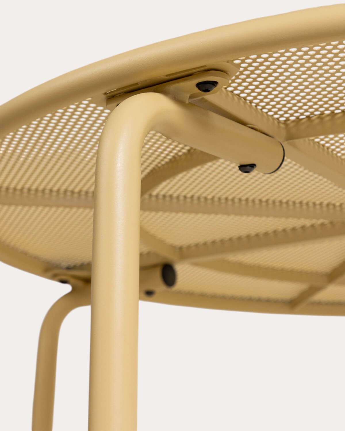 Table Ronde d'Extérieur en Métal (Ø110 cm) Dorothea, image de la gelerie 4