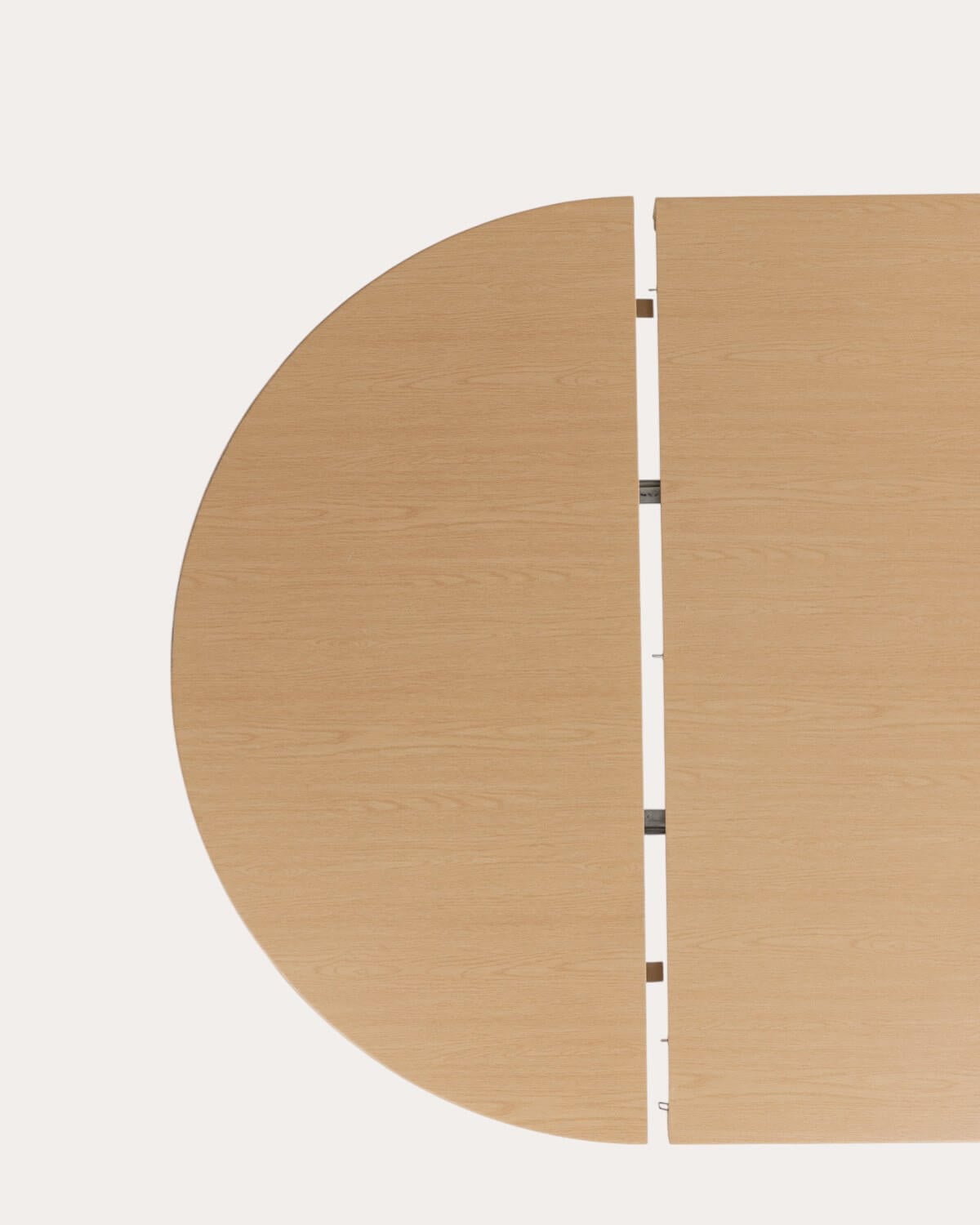 Table de Salle à Manger Ronde Extensible en Métal (Ø120-240x120 cm) Beca, image de la gelerie 10