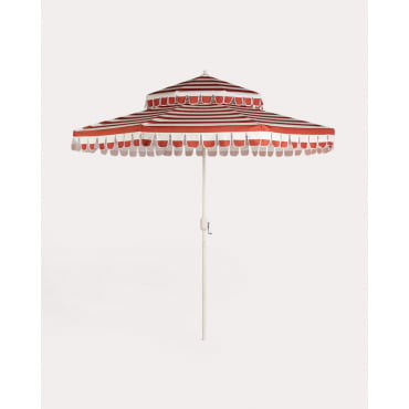 Parasol de Jardin et de Terrasse (Ø265 cm) Hisado Rouge Brick - The Masie