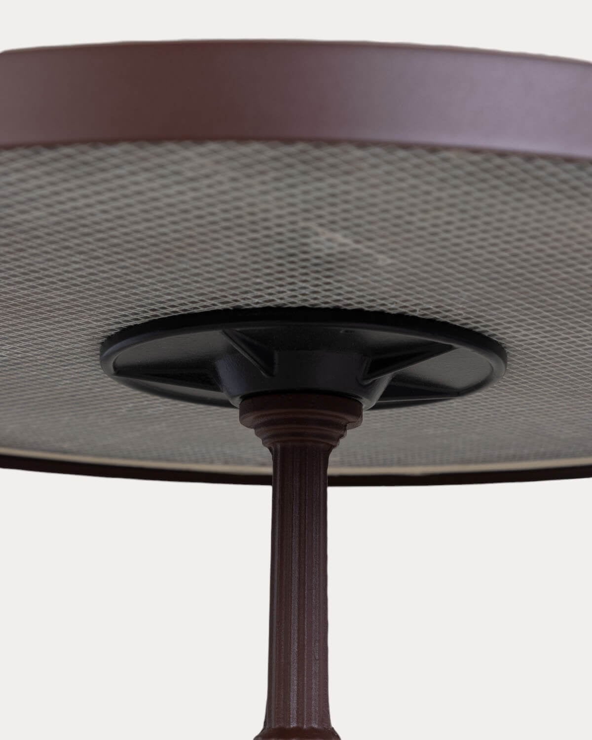 Ensemble Table Ronde (Ø60 cm) et 2 Chaises d'Extérieur en Métal et Rotin Synthétique Yona Bistro, image de la gelerie 9