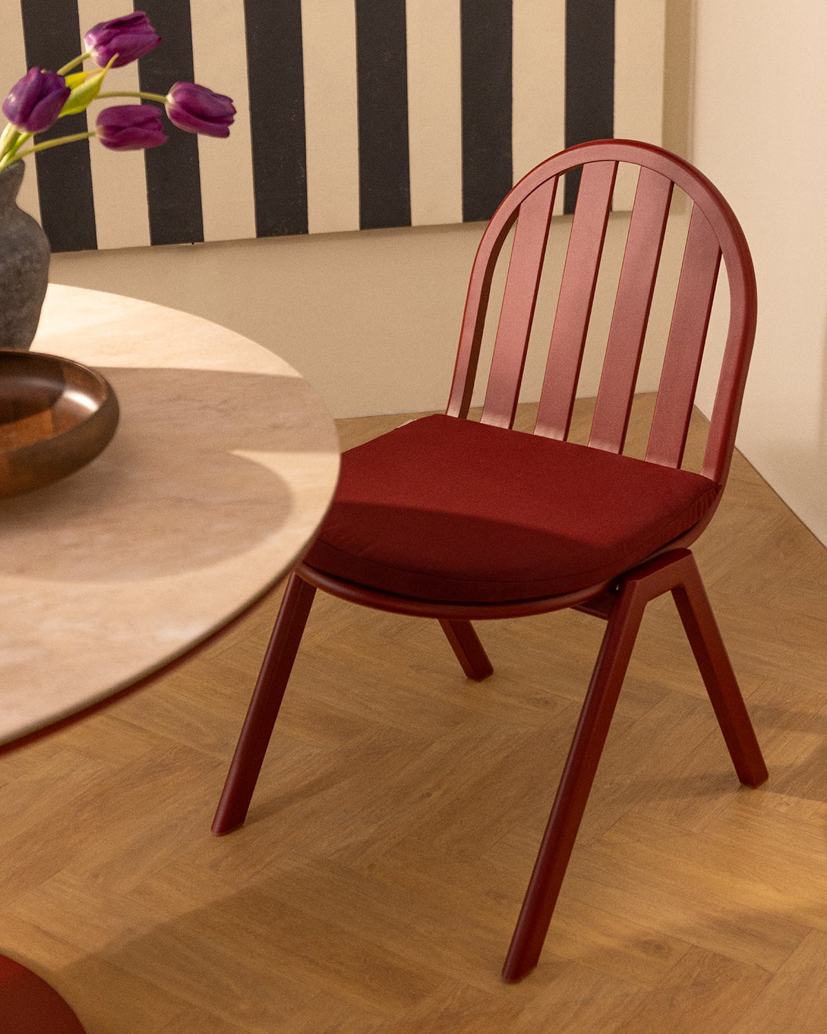 Pack 4 Chaises de Salle à Manger en Aluminium et Tissu Llibet, image de la gelerie 2