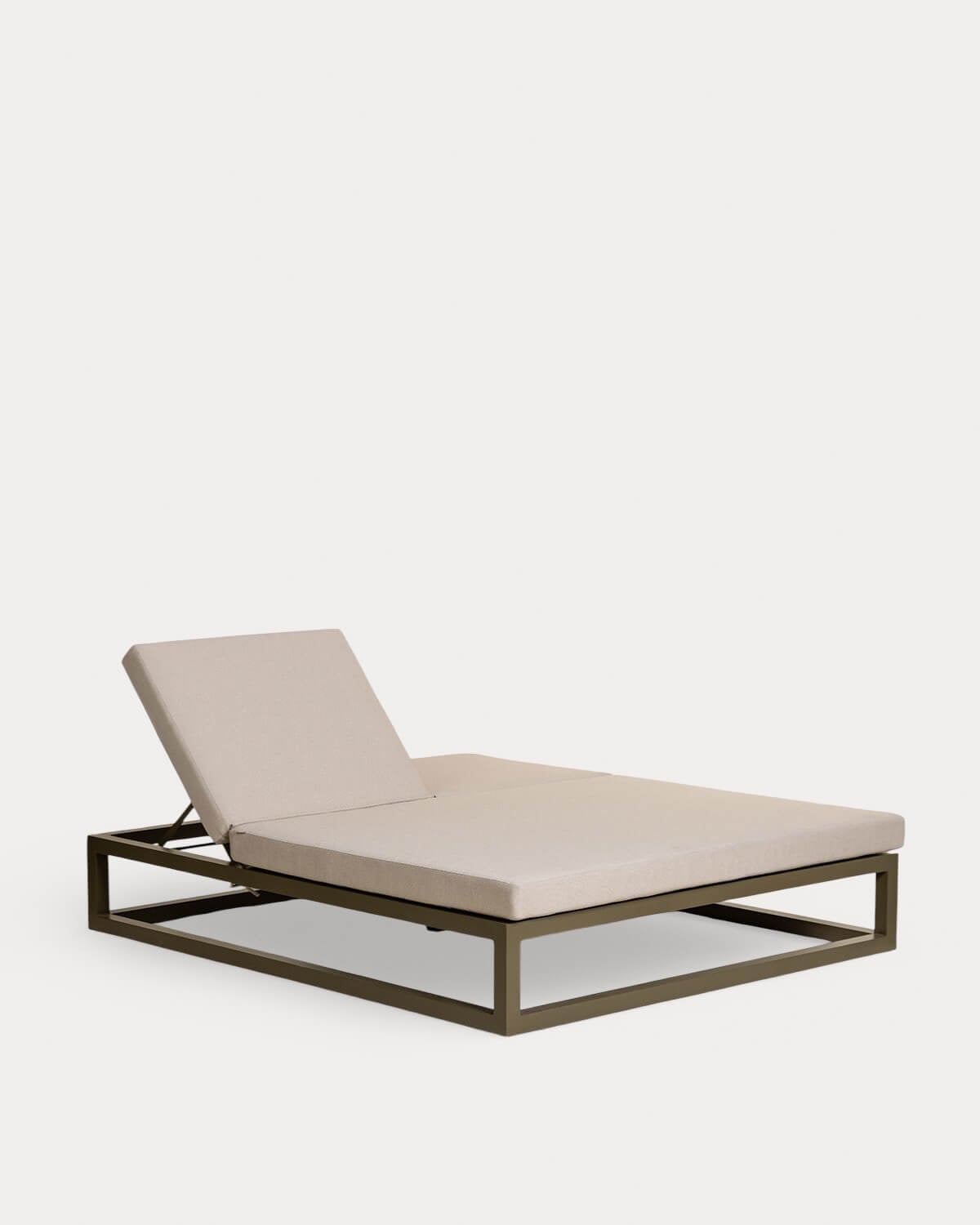 Transat Inclinable en Aluminium et Coussin en Tissu Kewin, image de la gelerie 2