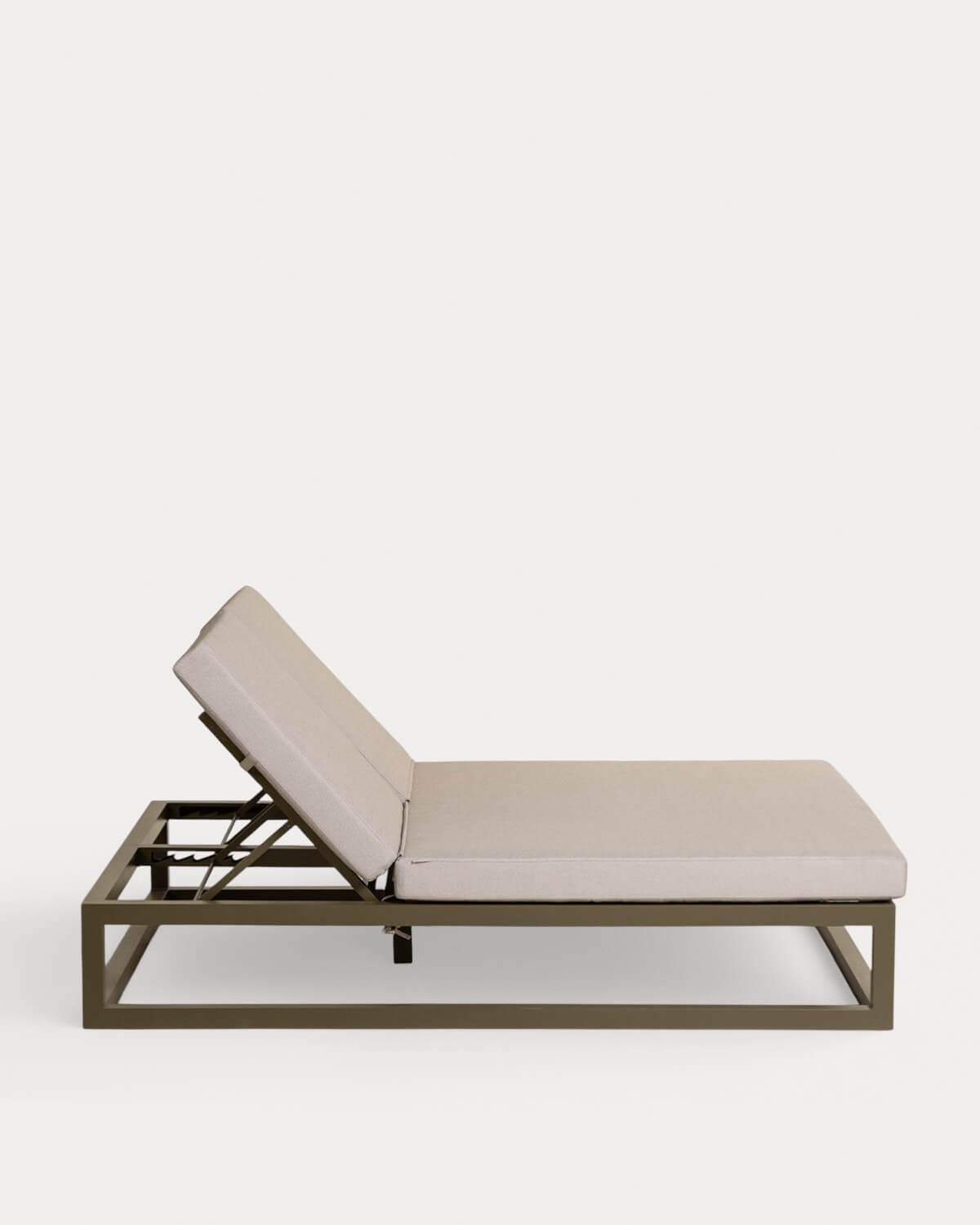 Transat Inclinable en Aluminium et Coussin en Tissu Kewin, image de la gelerie 3