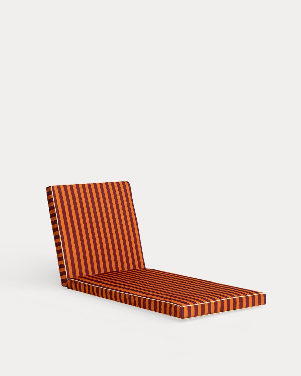 Coussin Rayé en Tissu pour Transat d'Extérieur (70,5x200 cm) Kreta, image de la gelerie 1