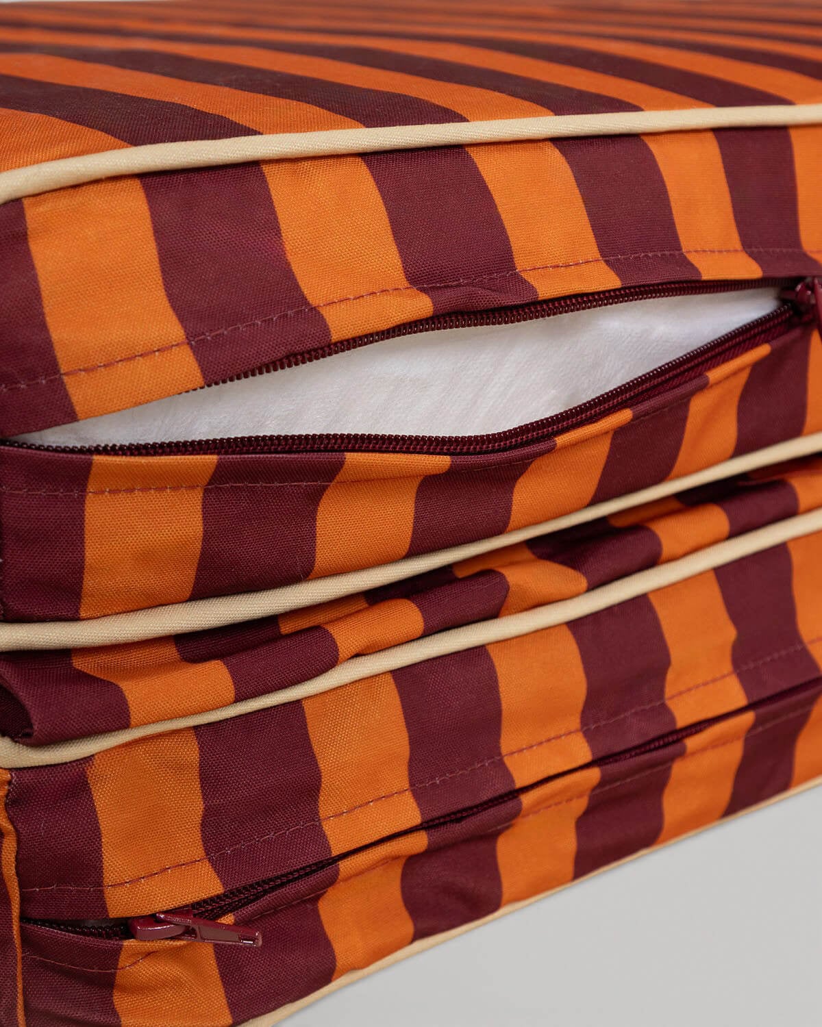 Coussin Rayé en Tissu pour Transat d'Extérieur (70,5x200 cm) Kreta, image de la gelerie 5