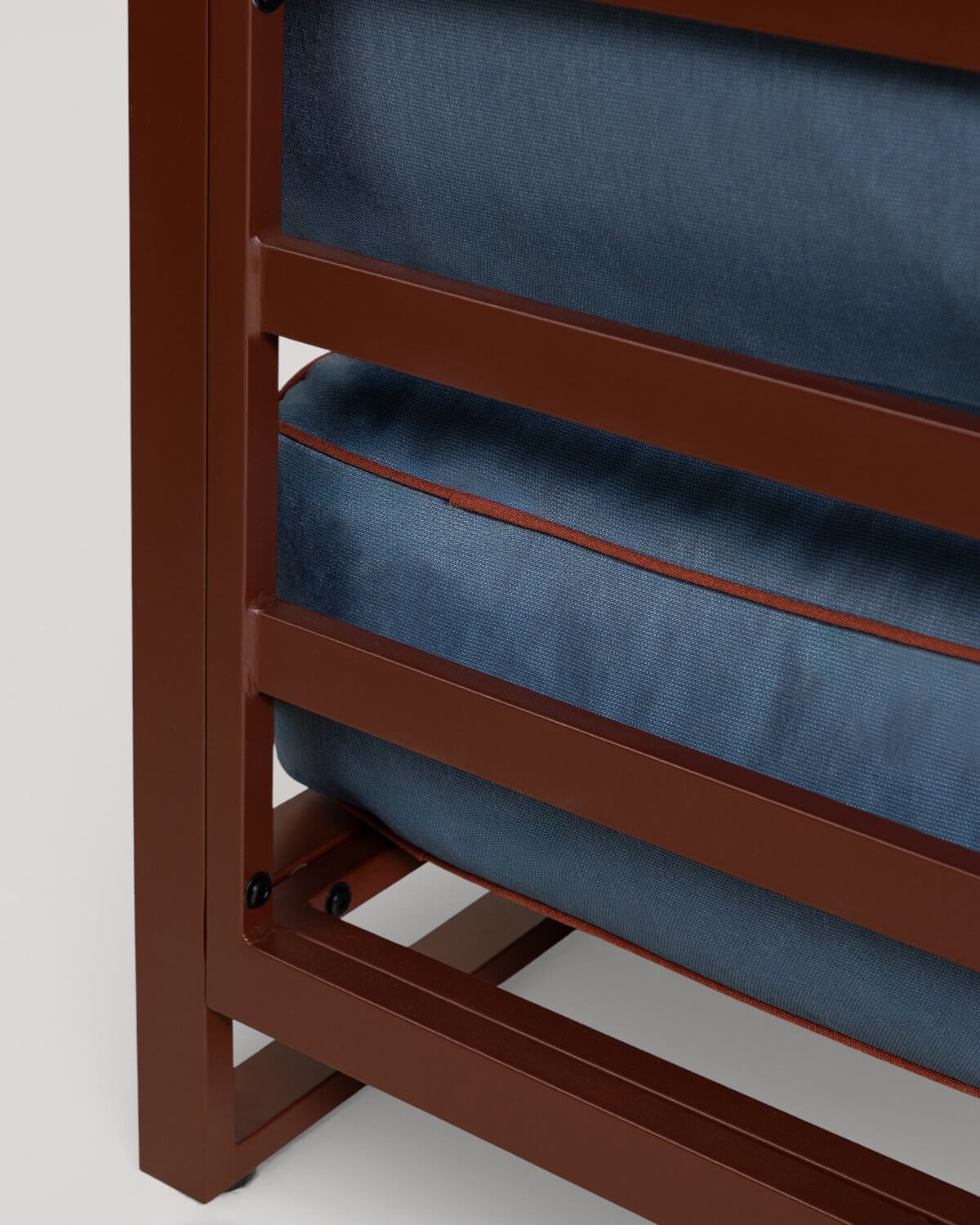 Module Central avec Pouf de Jardin en Métal et Tissu Kristen, image de la gelerie 6