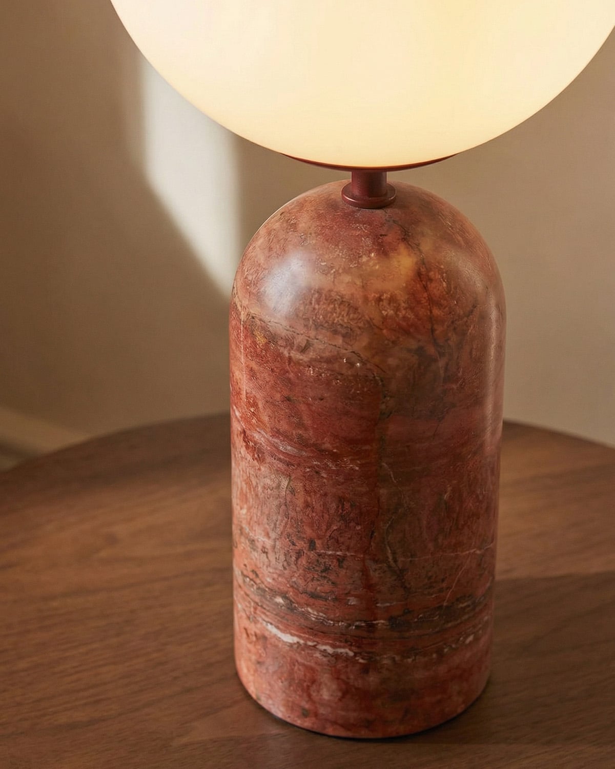 Lampe de Table en Marbre Traventino Fauzzi, image de la gelerie 3