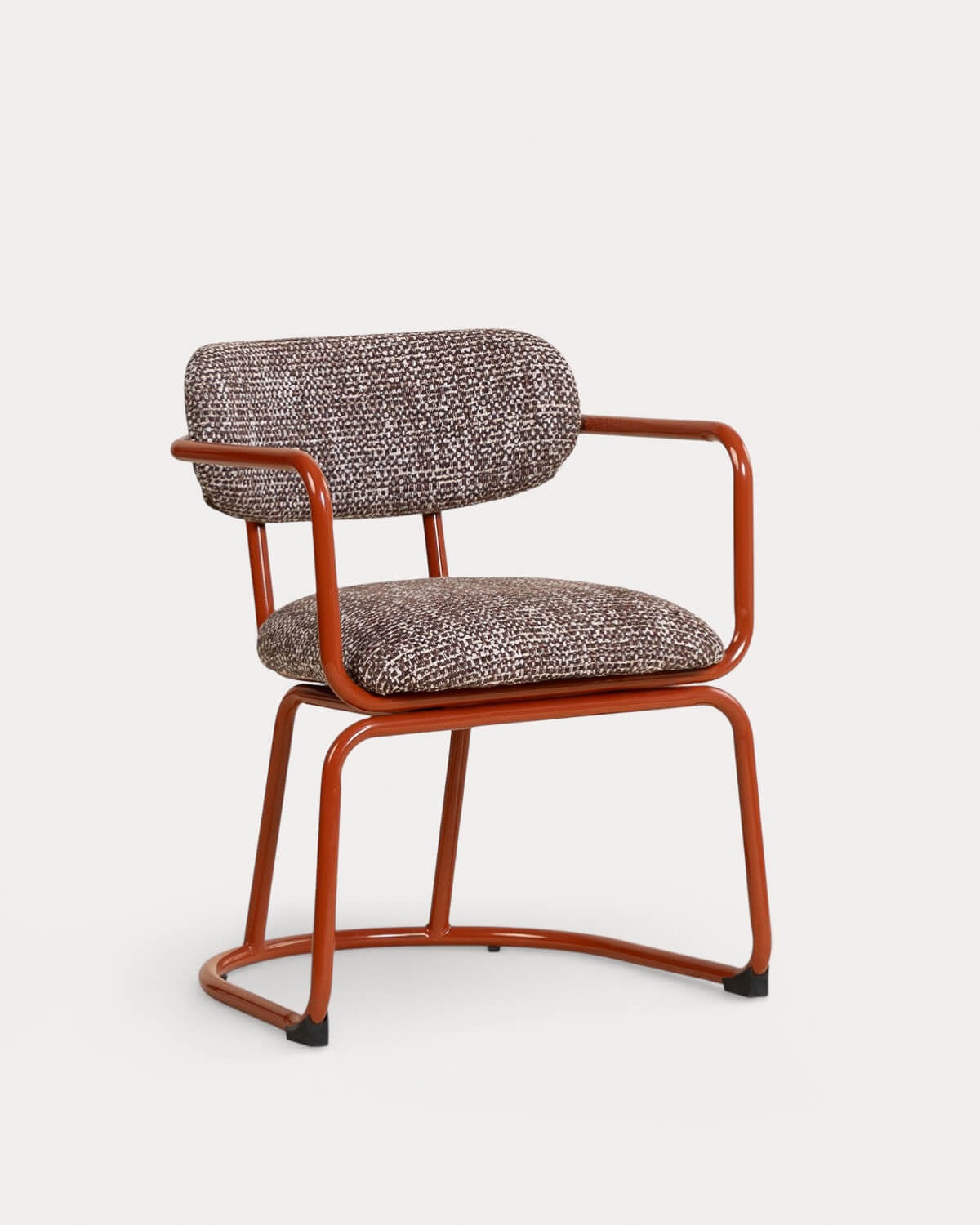 Pack 4 Chaises de Salle à Manger en Métal et Tissu Yeray, image de la gelerie 1