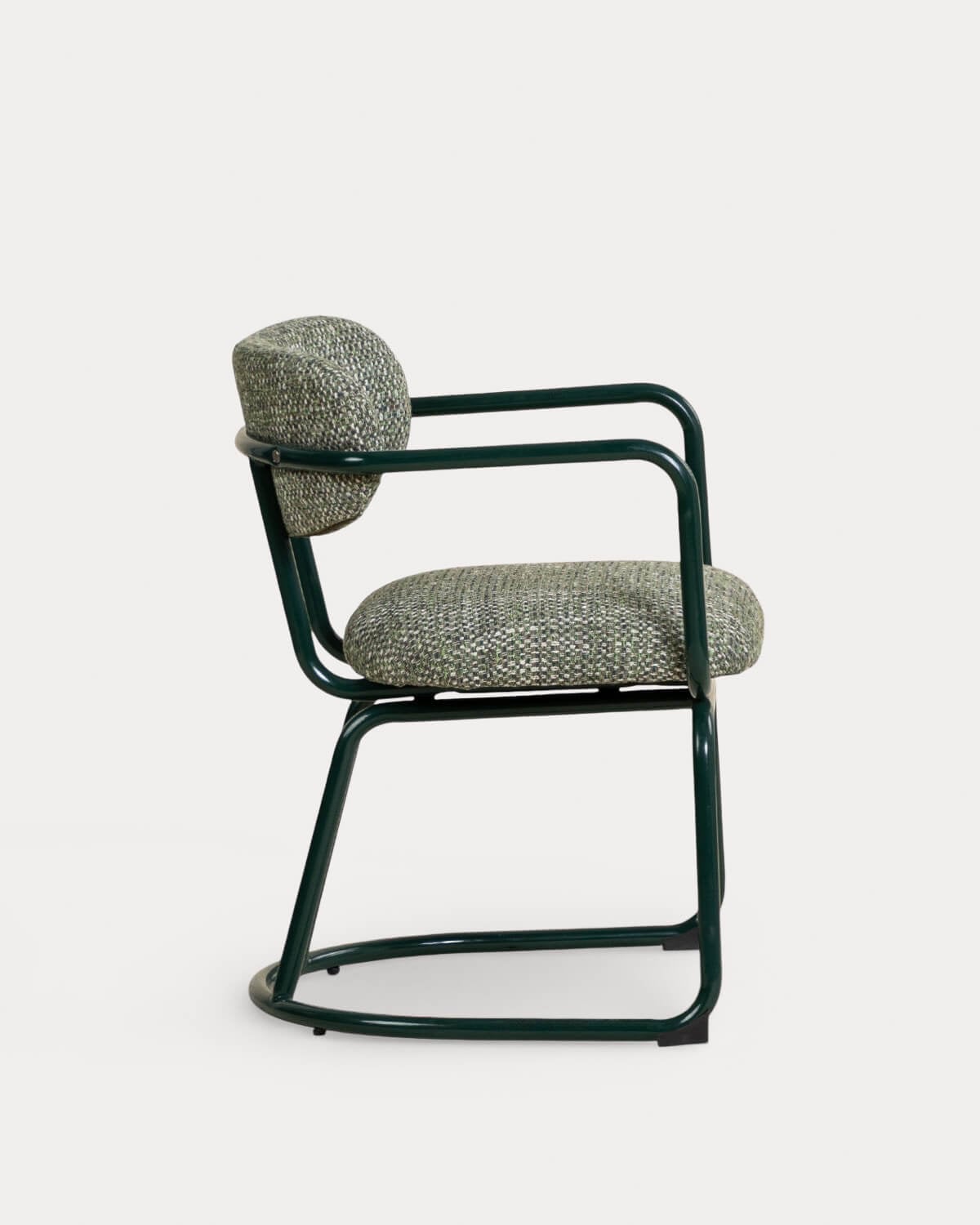 Pack 4 Chaises de Salle à Manger en Métal et Tissu Yeray, image de la gelerie 4