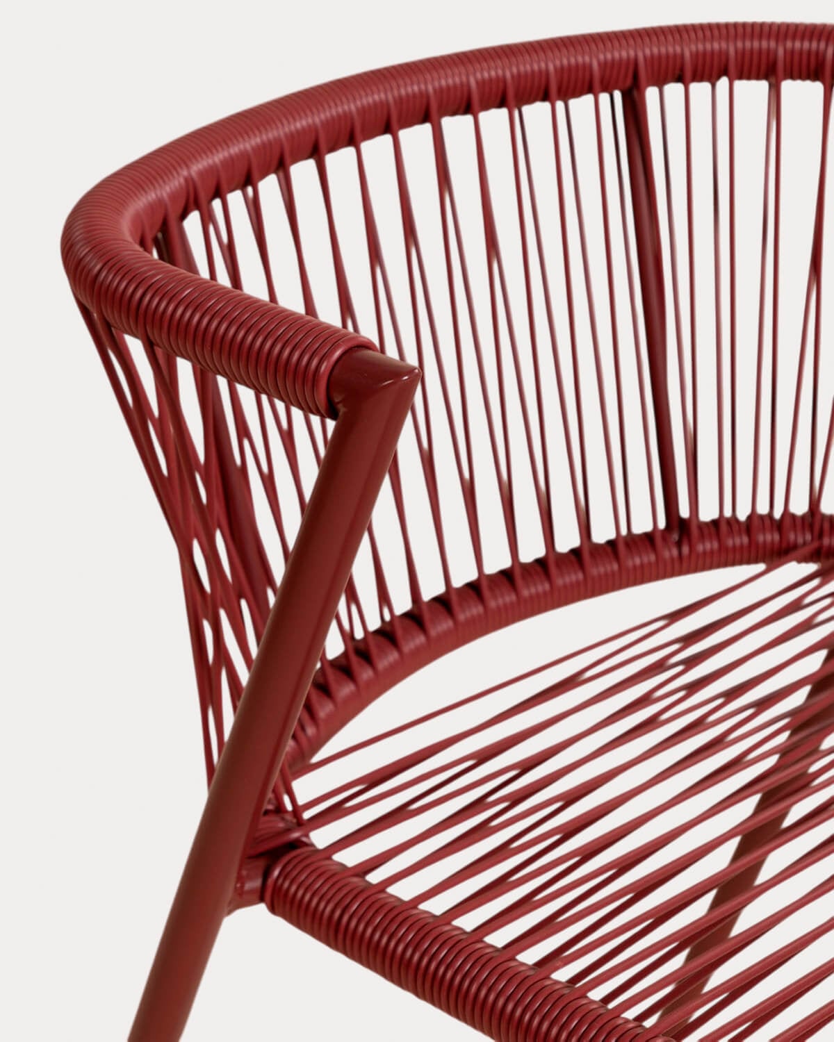 Ensemble Table Ovale (105x55 cm) et 2 Chaises Gigognes en Métal et Rotin Synthétique pour Usage Extérieur Paolo, image de la gelerie 9