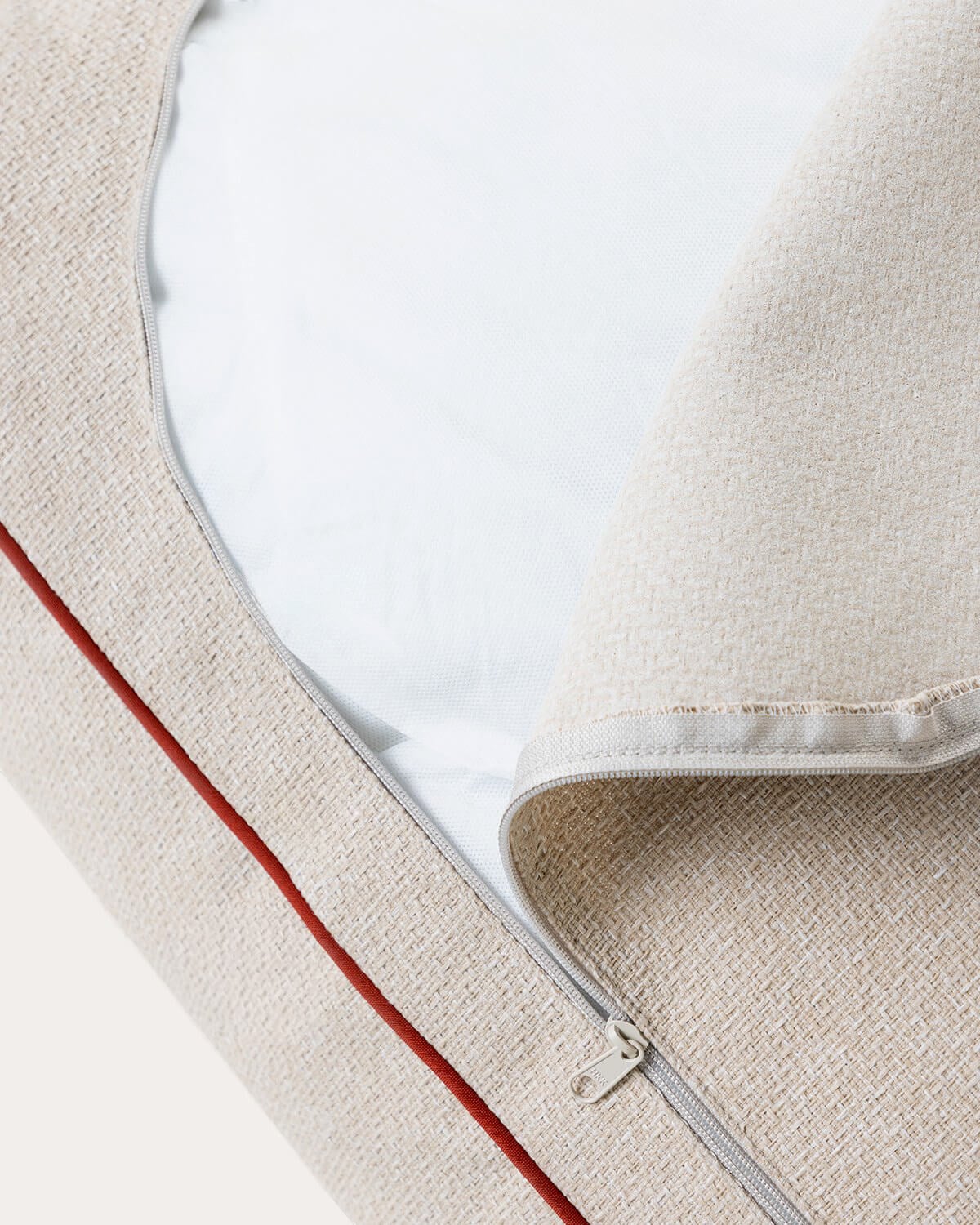 Module d'Angle de Jardin en Métal et Tissu avec Pouf Kristen, image de la gelerie 5