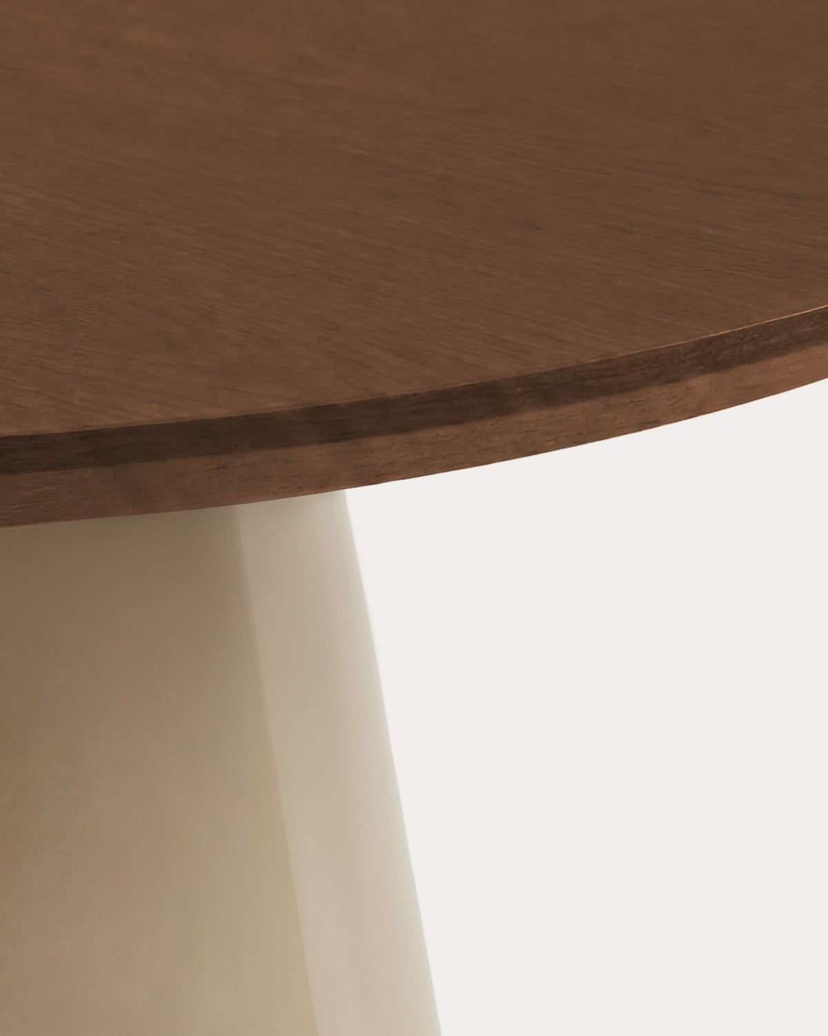 Table de Salle à Manger Ovale en Bois (220x110 cm) Roxenna, image de la gelerie 2