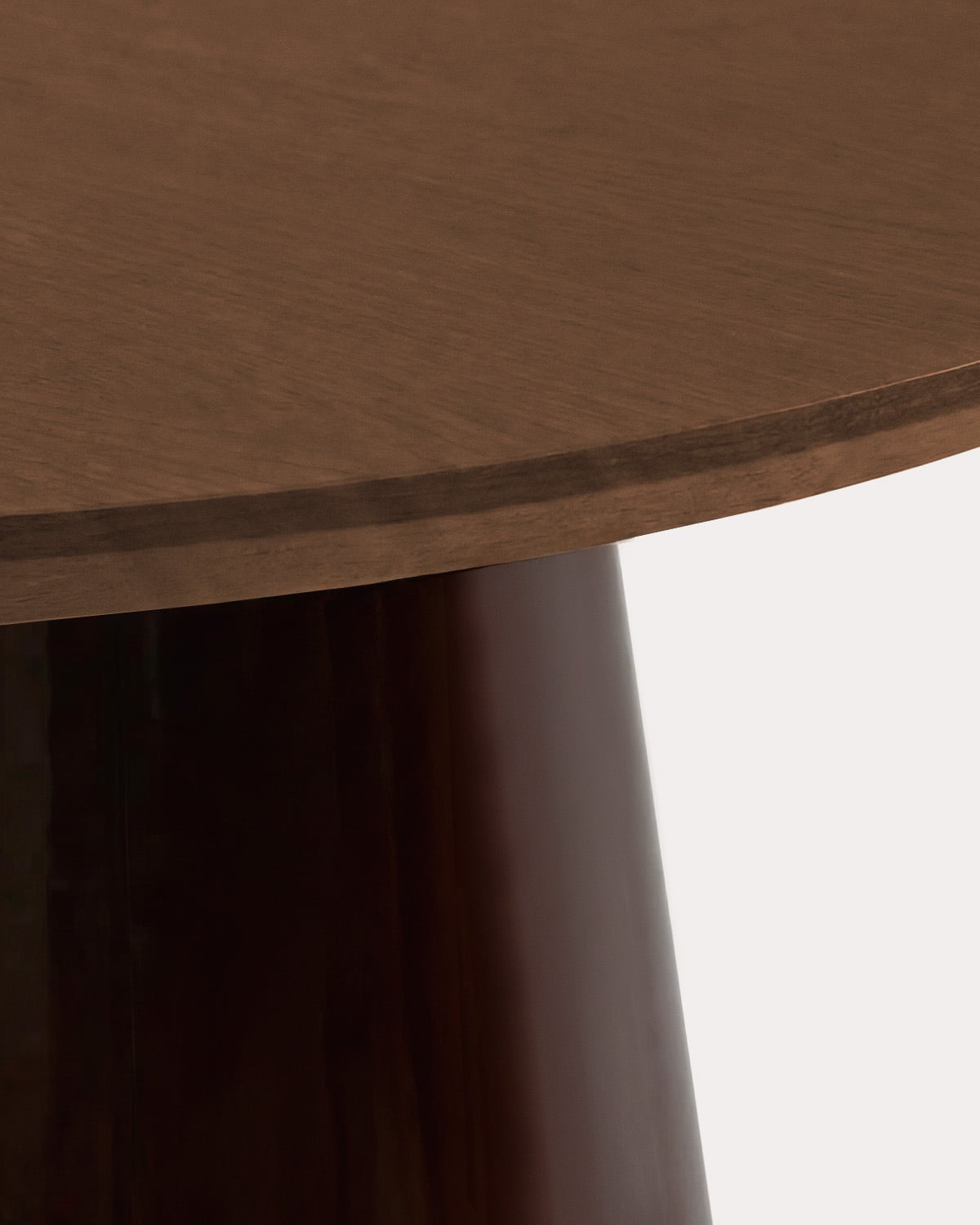 Table de Salle à Manger Ovale en Bois (220x110 cm) Roxenna, image de la gelerie 2