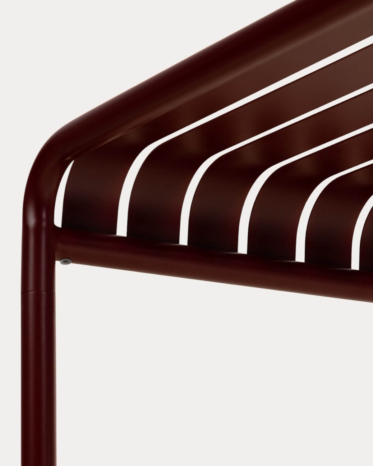 Ensemble Table Rectangulaire (130x80 cm) et 6 Chaises avec Accoudoirs en Métal Tavo, image de la gelerie 6