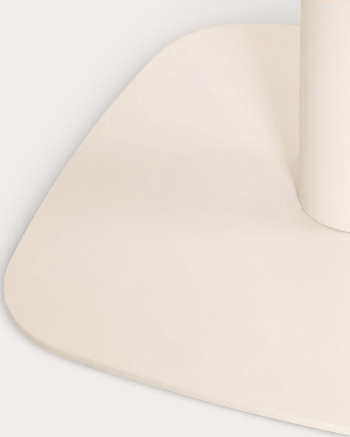 Ensemble Table Haute Carrée (70x70 cm) Zoilo et 2 Tabourets Hauts en Aluminium (75 cm) Drian pour Extérieur, image de la gelerie 10