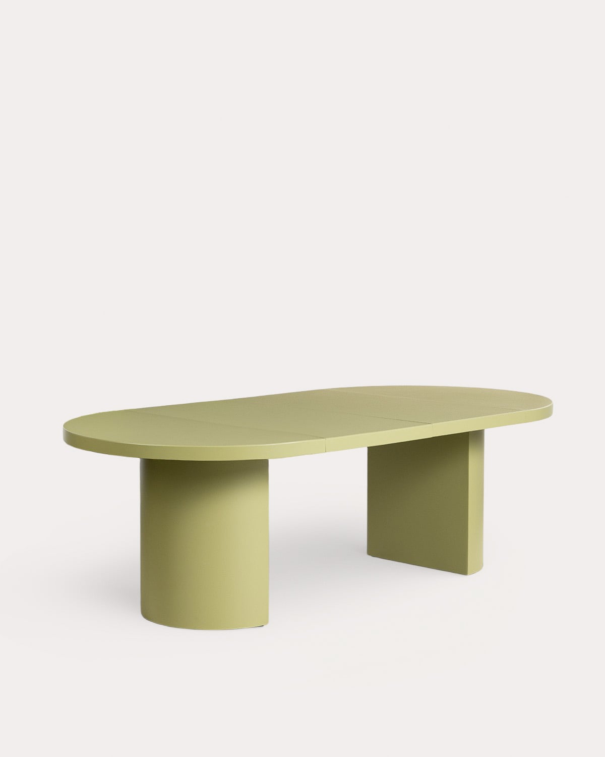 Table d'Extérieur Ronde Extensible en Aluminium (Ø120-240x120 cm) Beca, image de la gelerie 6