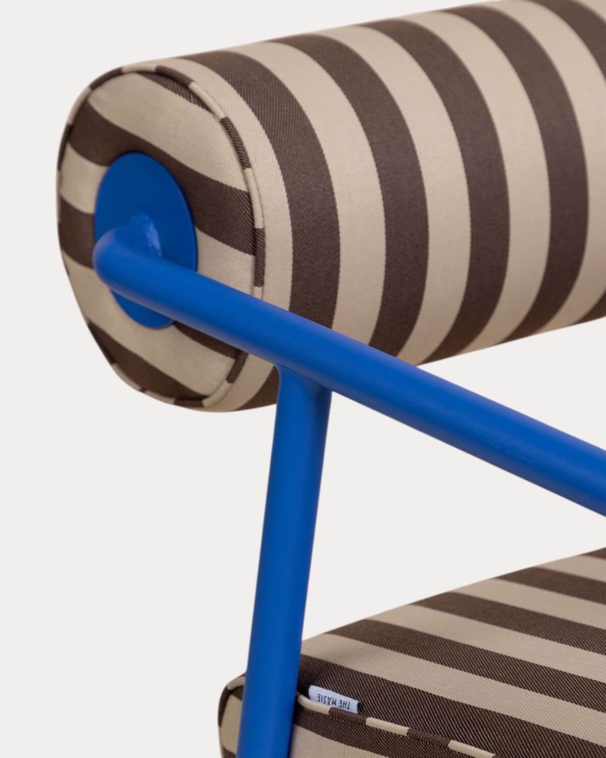 Pack 2 Chaises d'Extérieur en Métal et Tissu Mitha, image de la gelerie 5