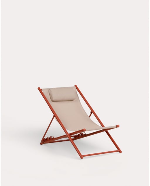 Hamac Inclinable en Métal et Tissu Ohiane