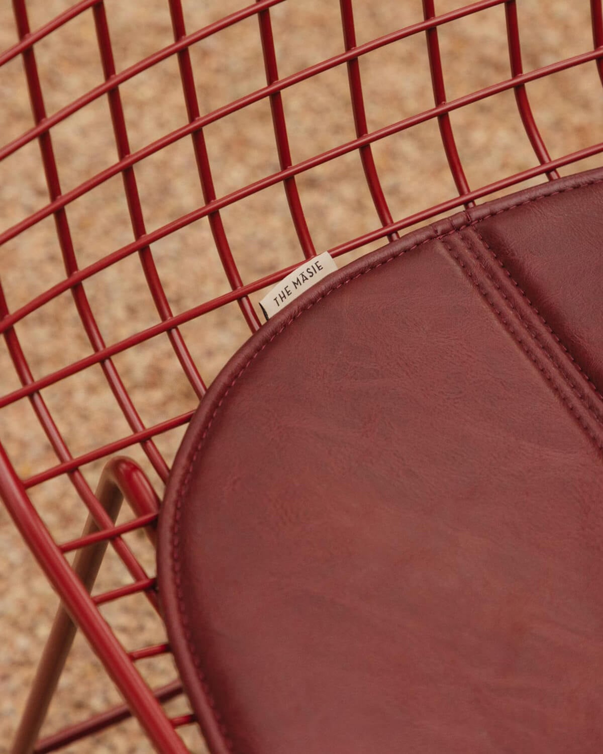 Tabouret Haut en Métal (66 cm) Dossier Bas Aras, image de la gelerie 3