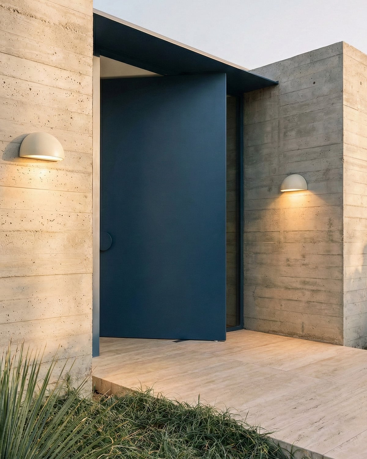 Cette Applique Murale Extérieure en Aluminium Denna, image de la gelerie 2