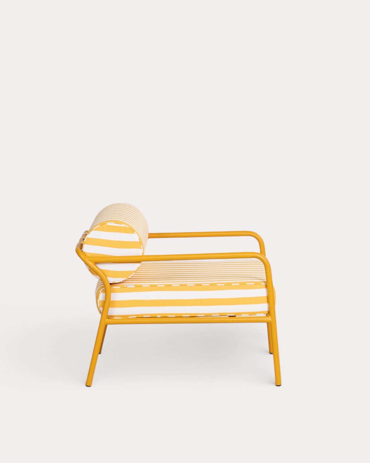 Pack 2 Fauteuils de Jardin en Métal et Tissu Mitha, image de la gelerie 2