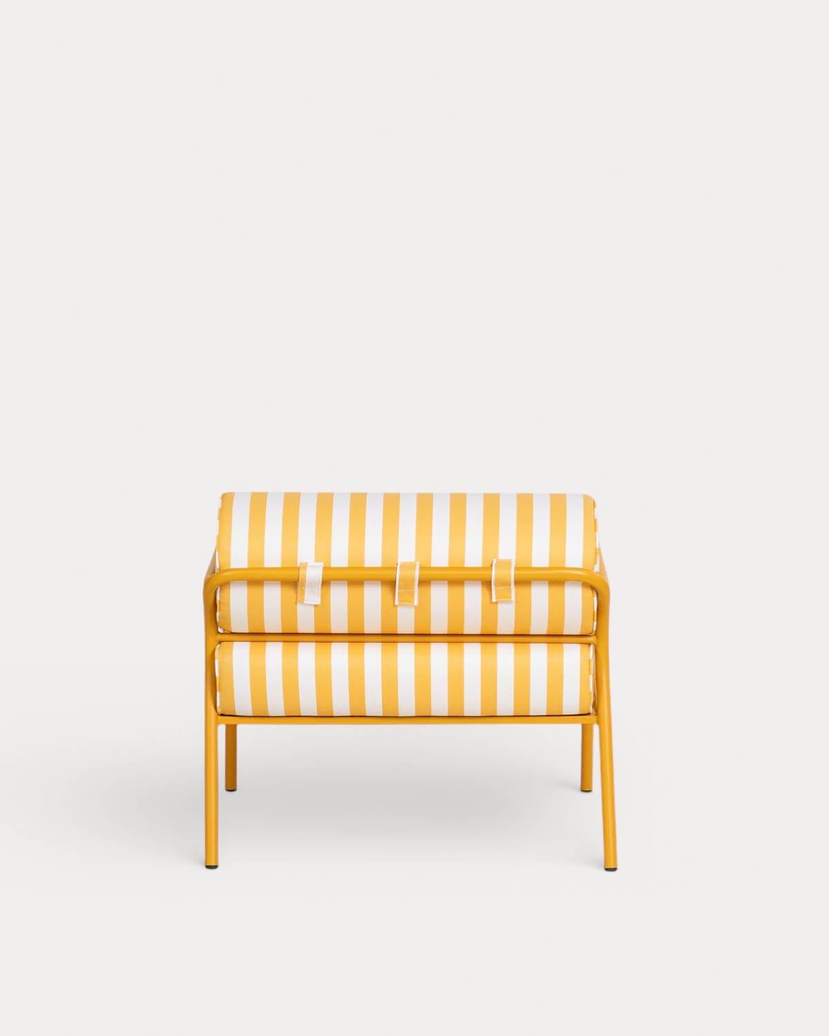 Pack 2 Fauteuils de Jardin en Métal et Tissu Mitha, image de la gelerie 3