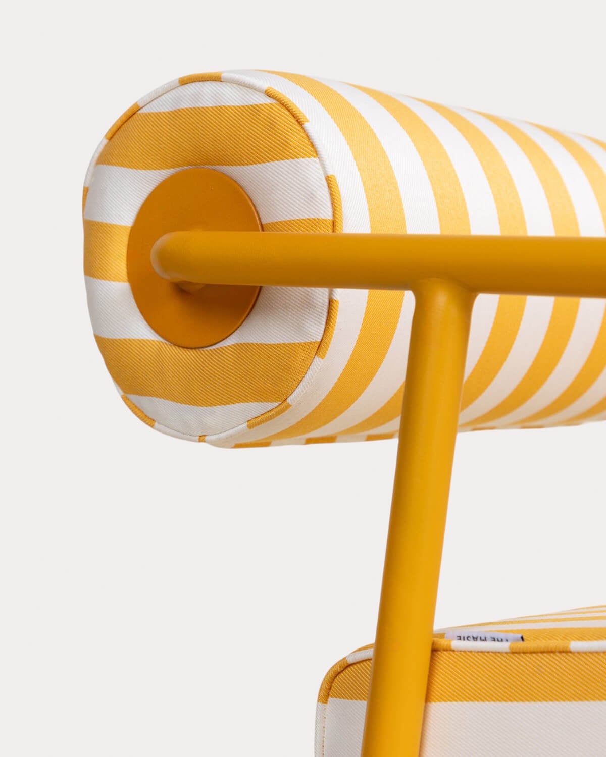 Pack 4 Chaises de Salle à Manger en Métal et Tissu Mitha, image de la gelerie 4