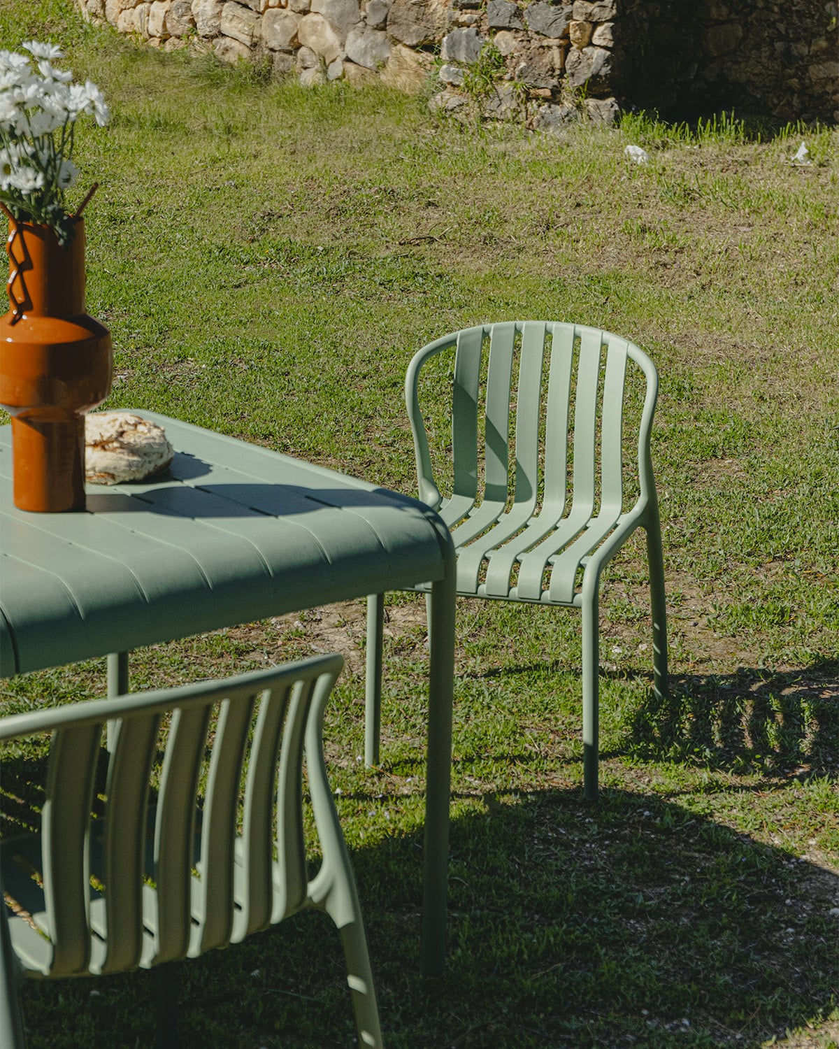 Pack 4 Chaises d'Extérieur en Polypropylène Baztan, image de la gelerie 2
