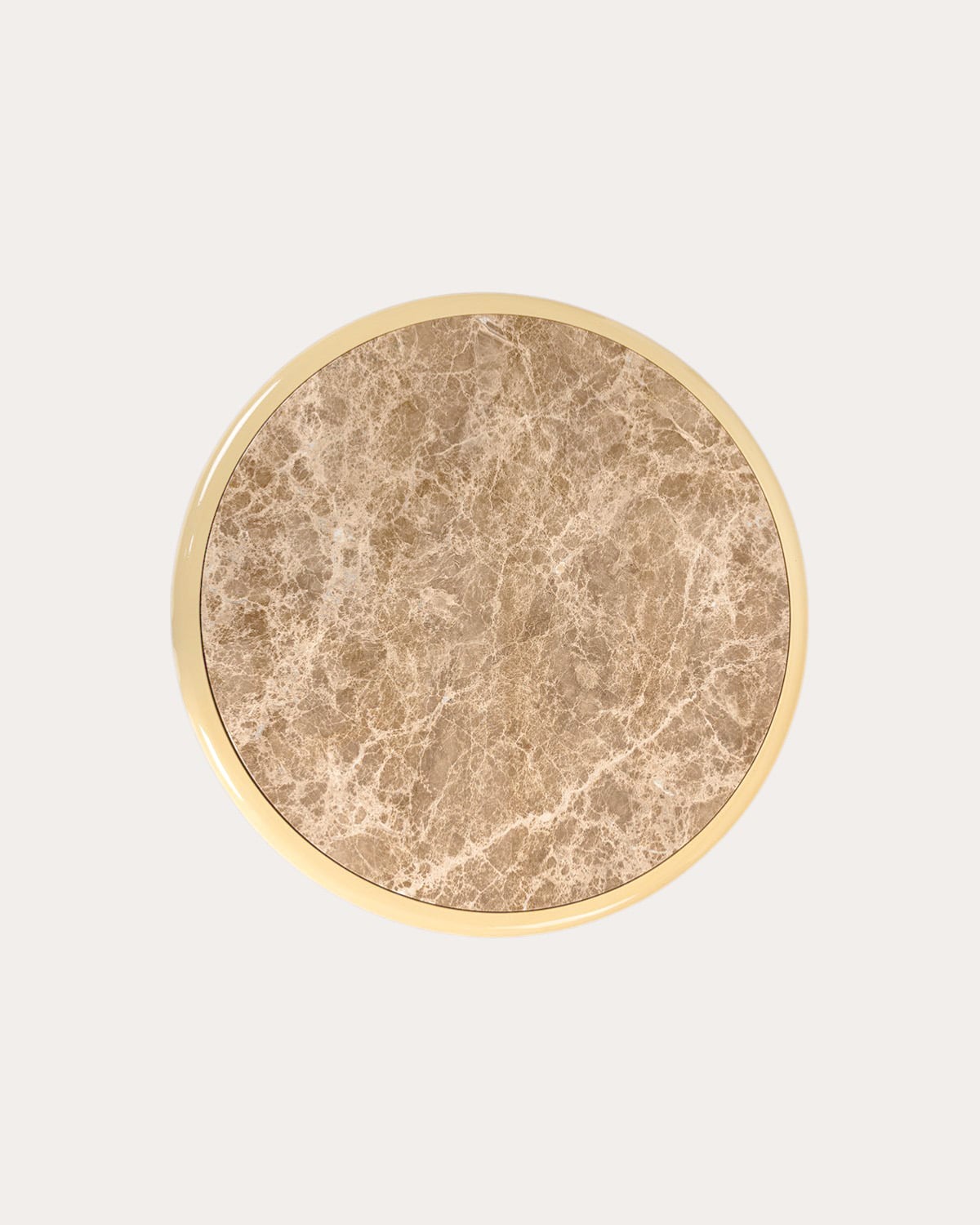 Table Basse Ronde en Marbre et Bois (Ø90 cm) Hellie, image de la gelerie 3