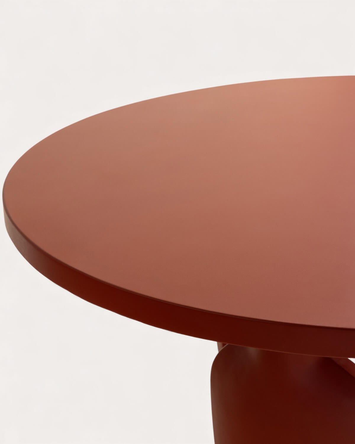 Ensemble Table Ronde en Ciment Ylena (Ø120 cm) et 4 Chaises d'Extérieur avec Accoudoirs en Métal et Corde Murna, image de la gelerie 8